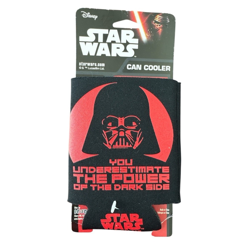 Star Wars Beer Coozie Darth Vader and Imperial‎ Stormtrooper Can Cooler